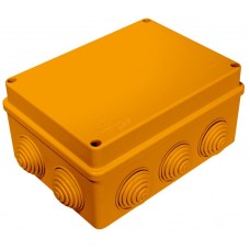 Коробка JBS150 150х110х70, 10 вых., 10P (1,5…6мм²) (43249HF): Коробка монтажная, огнестойкая, без галогена