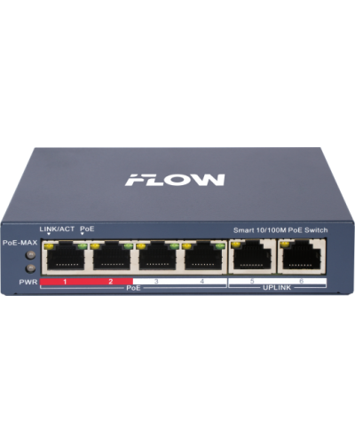 F-SW-EM206POE-VM/L. Коммутатор с POE. i-FLOW в Екатеринбурге