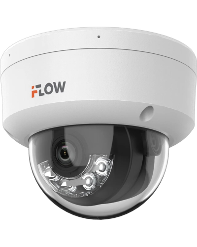 F-IC-2482C2MS(4мм). Бюджетная IP-видеокамера купольная. i-FLOW в Екатеринбурге