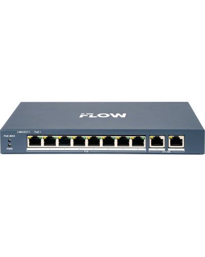 F-SW-EU410POE-V/L. Сетевой PoE коммутатор. i-FLOW в Екатеринбурге