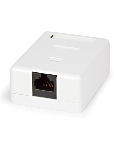 STK-RJ-45(8P8C), CAT.6, 1 выход, Dual IDC компьютерная розетка. Розетка компьютерная 1 выход. Прочие зарубежные в Екатеринбурге