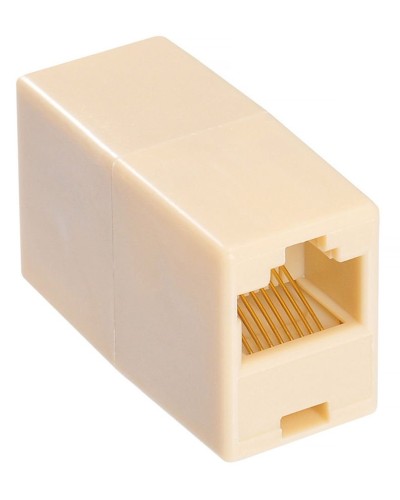 RJ-45 (розетка)-RJ-45 (розетка) (бежевый): Разъем распределительный в Екатеринбурге