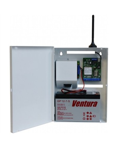 SR103-2GSM-SBK25-W Ретро (SR103-2GSM BK-7W) под АКБ 7Ач, цвет белый. Конвертор протоколов. Проксима в Екатеринбурге