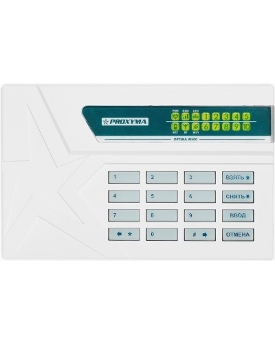 W500RWL+ Optima. Объектовый прибор с встроенными GSM, РПП Ладога-РК/Ладога-РК+, проводными шлейфами и W-Fi. Проксима в Екатеринбурге