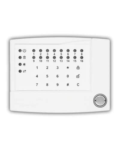 ППКОП-16 (М4), интерфейс RS-485. Клавиатура. СОКРАТ в Екатеринбурге