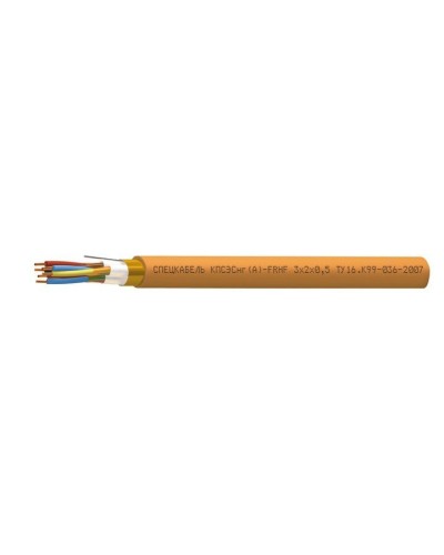 КПСЭСнг(А)-FRHF 1х2х2,5 (Спецкабель). Кабель огнестойкий, с пониженным дымо- и газовыделением. Спецкабель в Екатеринбурге