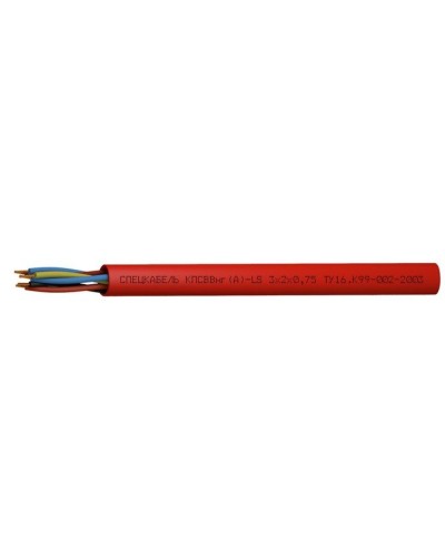 КПСВВнг(А)-LS 4х2х2,5 (Спецкабель). Кабель симметричный для систем сигнализации и управления, групповой прокладки, с пониженным дымо- и газовыделением. Спецкабель в Екатеринбурге
